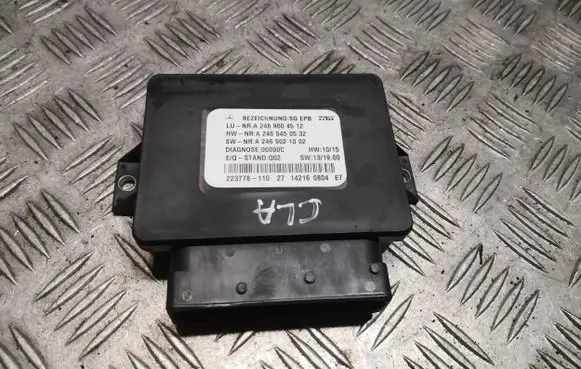 Mercedes-Benz CLA C117 X117 W117 Rear brake EMF control unit/module 2469004512 A2469004512