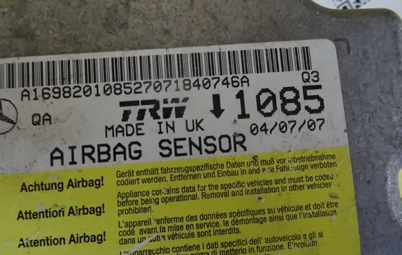 Mercedes-Benz A W169 Airbag control unit/module 1085