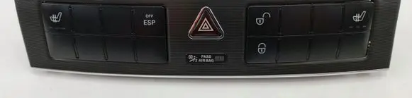 Mercedes-Benz C W203 Hazard light switch 2038707510