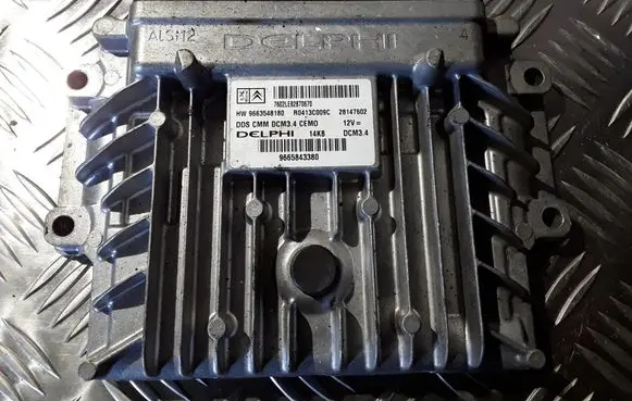 Peugeot 407 Engine control unit/module 9665843380 9663548180
