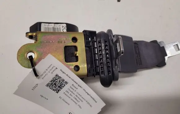 Renault Scenic II - Grand scenic II Middle seatbelt (rear) 8200309280