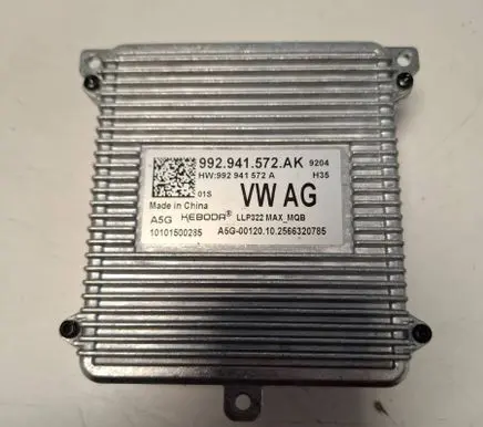 Volkswagen Golf VIII Headlight ballast module Xenon 992941572AK