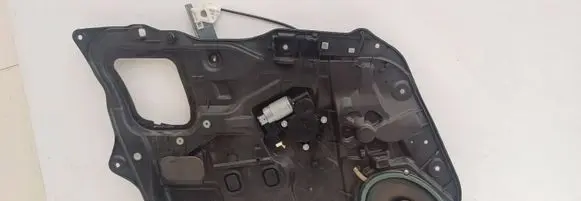 Front window lifting mechanism without motor