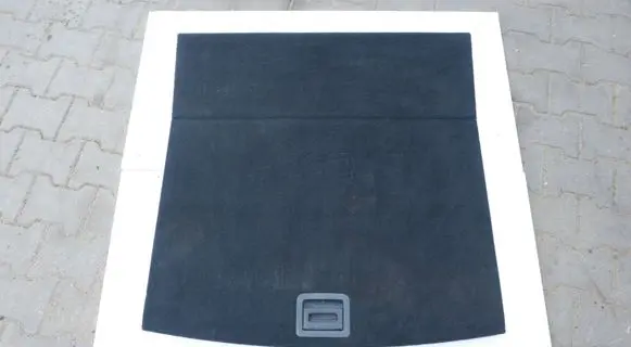 Volkswagen Touareg II Trunk/boot floor carpet liner 7P6863546B 7P6863546