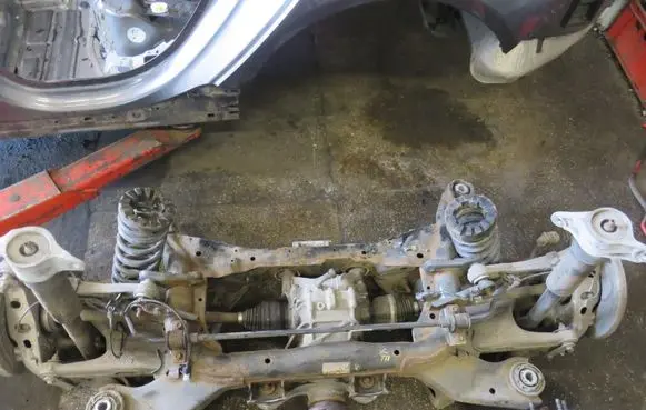 Rear beam