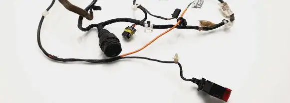 Opel Zafira A Front door wiring loom 90582383