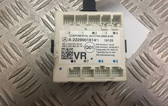 Mercedes-Benz GLC X253 C253 Door control unit/module A2229001614