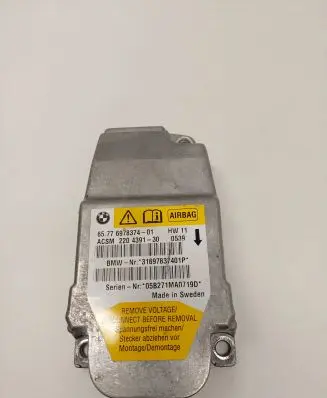 BMW 5 E60 E61 Airbag control unit/module 6978374 220439130 31697837401P