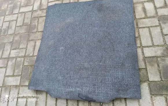 Skoda Superb B6 (3T) Trunk/boot floor carpet liner 3T0863463