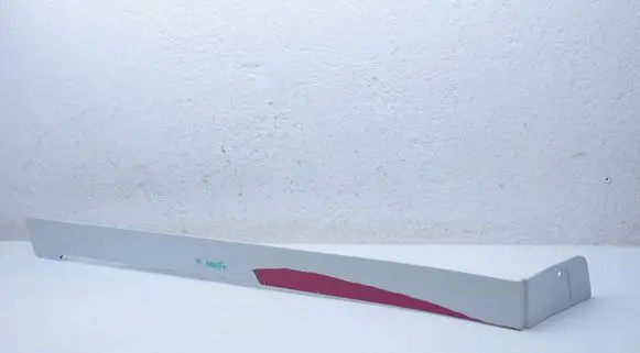 Citroen Jumpy Sliding door trim (molding) 9808384280