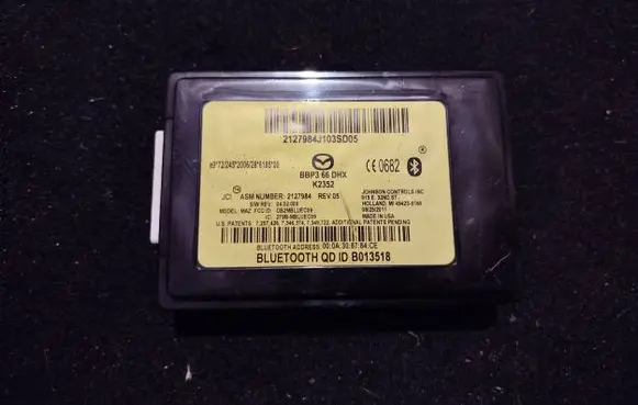 Mazda 3 II Bluetooth control unit module BBP366DHX 2127984J103 2127984