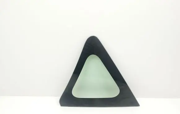 Rear vent window glass