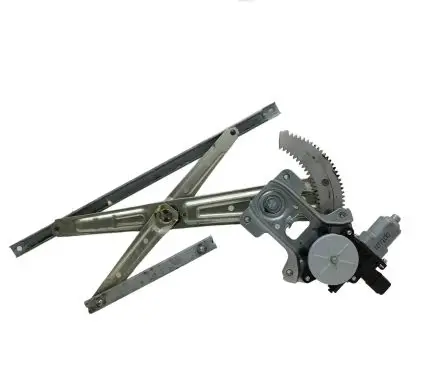 Front door window regulator with motor