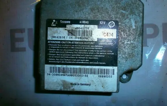 Fiat Bravo - Brava Airbag control unit/module 46541775 5WK42816