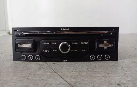 Citroen C4 I Picasso Radio/CD/DVD/GPS head unit 96661986XT