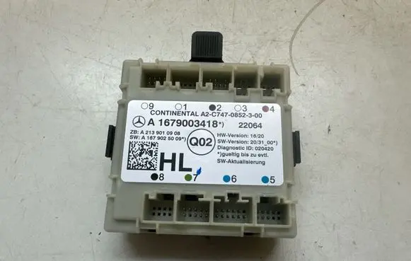 Mercedes-Benz E W213 Door control unit/module A1679003418
