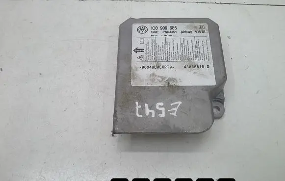 Volkswagen Sharan Airbag control unit/module 1c0909605