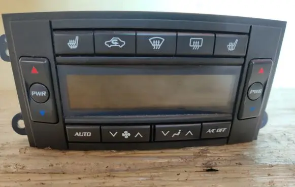 Cadillac SRX Climate control unit 15233494