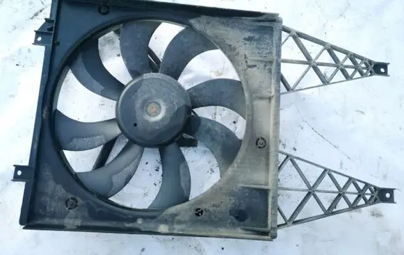 Seat Ibiza III (6L) Radiator cooling fan shroud 6q0121207h