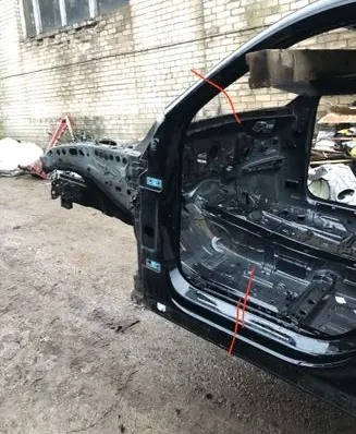Mercedes-Benz GLB x247 Front quarter panel 
