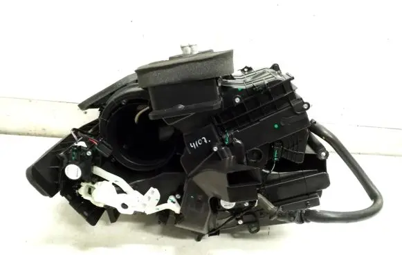 Interior heater climate box assembly