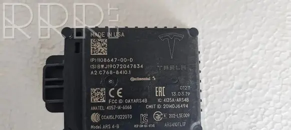 Tesla Model Y Distronic sensor radar 110864700D 1108647-00-D 1108647