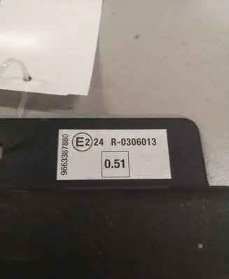 Citroen C4 Grand Picasso Top upper radiator support slam panel 9663387880