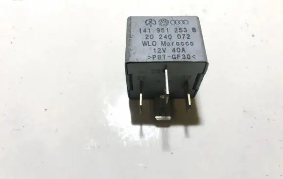 Audi A3 S3 8L Other relay 141951253b 20240072