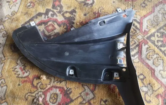 Porsche Macan (95B) Front bumper skid plate/under tray 95B825320G