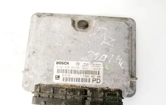 Opel Zafira A Engine control unit/module 0281010268 24417169