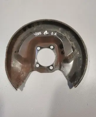 Toyota Yaris Rear brake disc plate dust cover 
