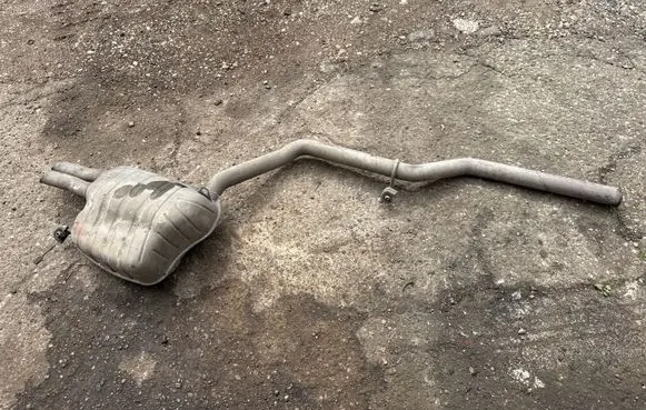 Mercedes-Benz C W204 Muffler/silencer A2044911601