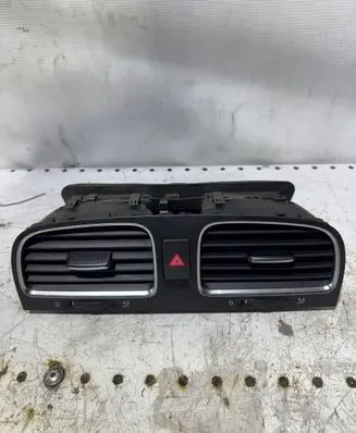 Volkswagen Golf VI Dash center air vent grill 5K0815735C