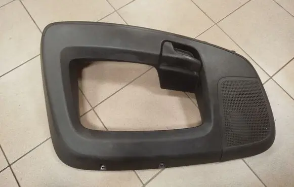 Front door card panel trim