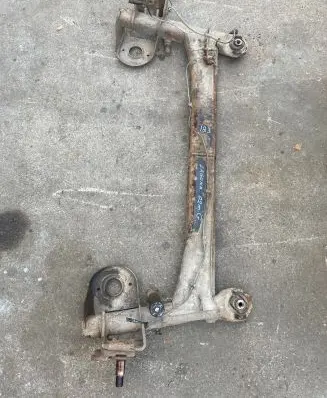 Rear axle beam