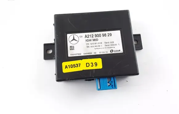 Mercedes-Benz E W212 Gateway control module A2129009829 A2129012306 A2129025811