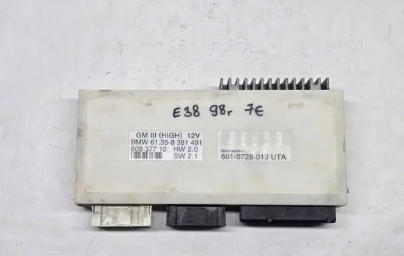 BMW 7 E38 Comfort/convenience module 8381491 61359381491 6010728013