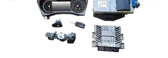 Ford Mondeo MK IV Engine ECU kit and lock set 7G9112A650UH 7G9T14A073DD 8M2T10849VA