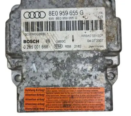 Audi A4 S4 B7 8E 8H Airbag control unit/module 8E0959655G 0285001668