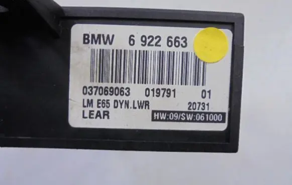 BMW 7 E65 E66 Light module LCM 6922663