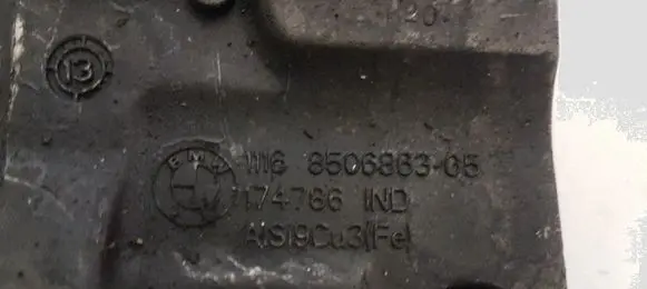 BMW 5 F10 F11 Generator/alternator bracket 11168506863
