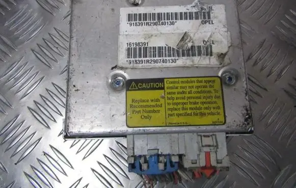 Opel Sintra ABS control unit/module 16198391