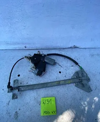 Mitsubishi Carisma Rear door window regulator with motor 193794100 414145301