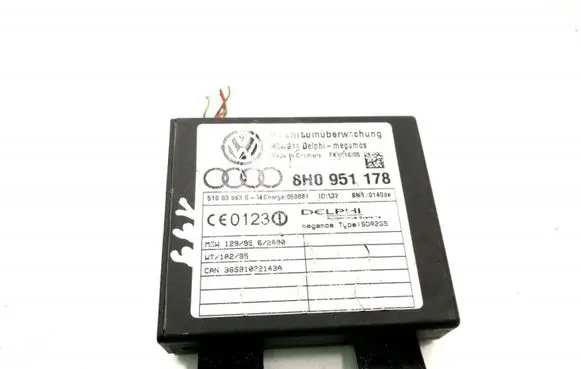 Audi A4 S4 B7 8E 8H Other control units/modules 8H0951178