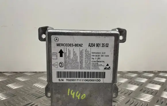 Mercedes-Benz C W204 Airbag control unit/module A2049013502