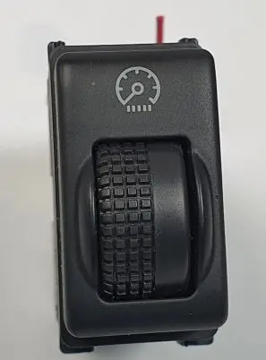 Panel lighting control switch