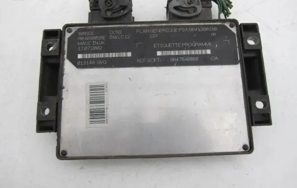 Peugeot Partner Engine control unit/module 9647640880 9641390180
