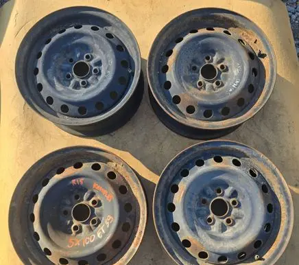 Audi A4 S4 B5 8D R15 steel rim 