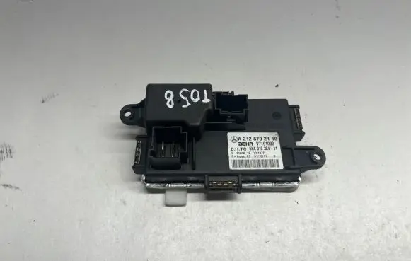 Mercedes-Benz E W212 Heater blower motor/fan resistor A2128702110