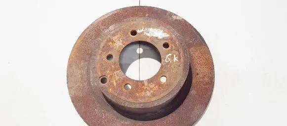 Chrysler Sebring (JS) Rear brake disc neventiliuojamas